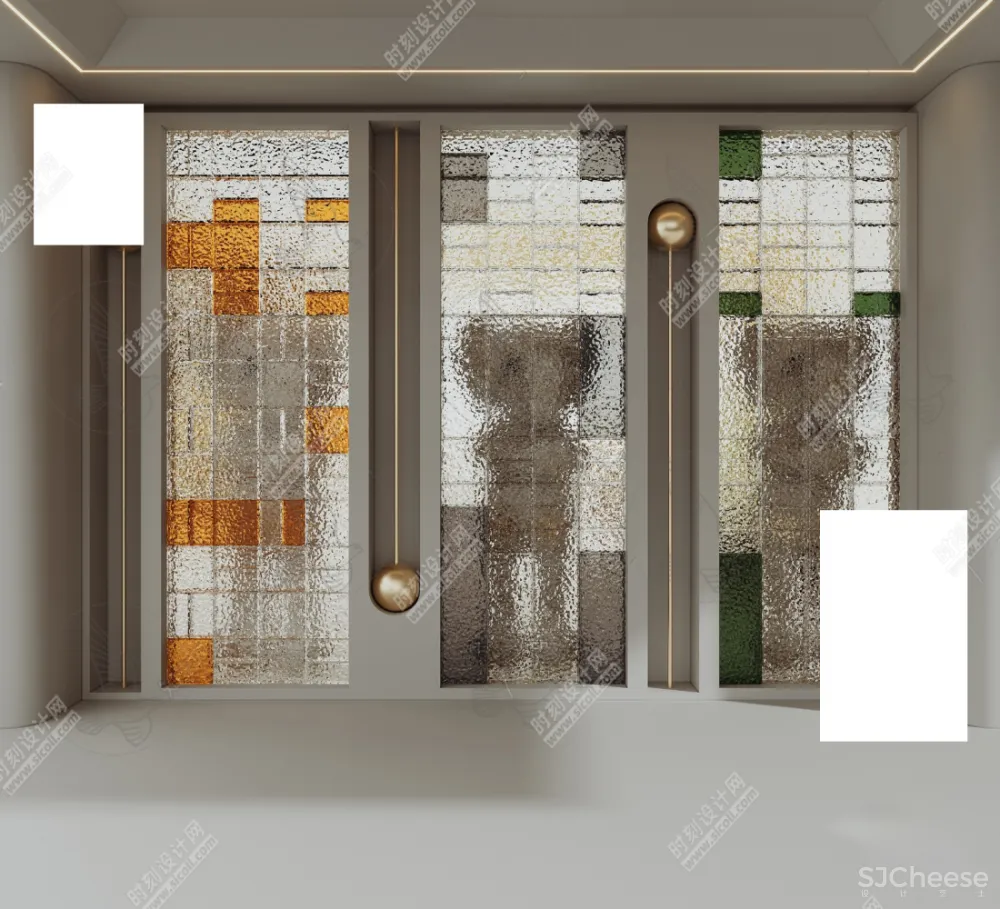 2023玻璃砖模型合集丨SU+3DMAX丨3.65G