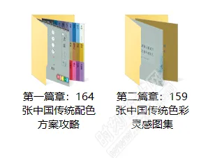 164张中国传统配色方案攻略159张中国传统色彩灵感图集310张配色卡合集丨JPG丨564M