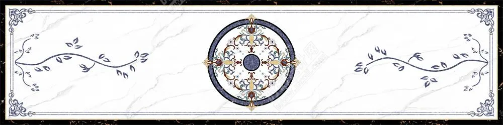 石材拼花材质贴图合集圆形椭圆方形过道多边形角花波打线腰线其他拼花丨JPG丨473MB