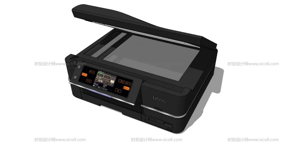 打印机饮水机SU模型合集丨60个丨办公家用小型大型立式台式打印机饮水机丨SKP格式丨285M