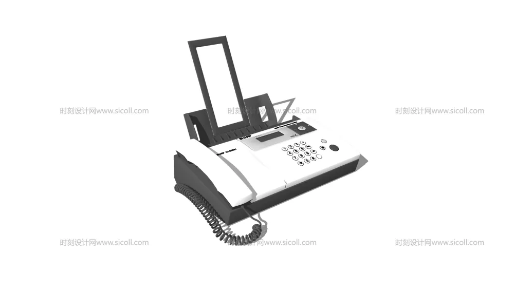 打印机饮水机SU模型合集丨60个丨办公家用小型大型立式台式打印机饮水机丨SKP格式丨285M