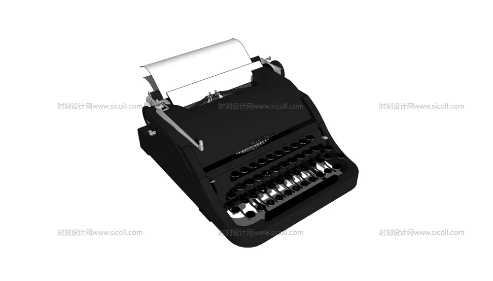 打印机饮水机SU模型合集丨60个丨办公家用小型大型立式台式打印机饮水机丨SKP格式丨285M