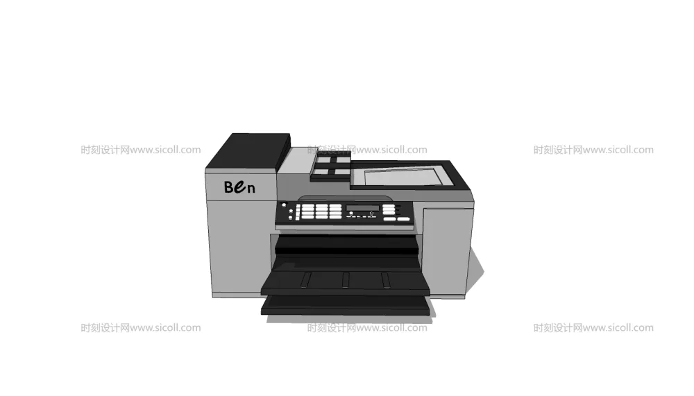 打印机饮水机SU模型合集丨60个丨办公家用小型大型立式台式打印机饮水机丨SKP格式丨285M