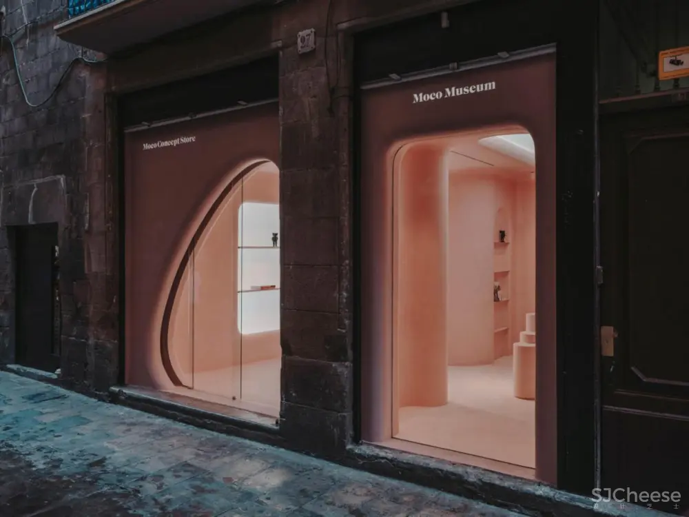 从现实中脱离出来:巴塞罗那的Moco概念店,由six n five与isern serra合作。