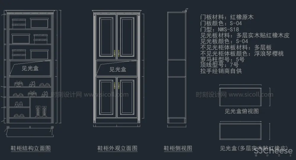 500款鞋柜&玄关柜CAD节点合集丨DWG格式丨39.4M