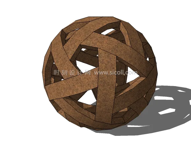 192个创意雕塑SU草图大师模型艺术小品中式石头石狮现代抽象雕塑丨SKP格式丨1.1G