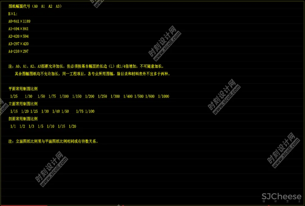 收口型材CAD节点大样详图灯光型材参数表五金CAD施工图制图标准丨DWG丨3.06M