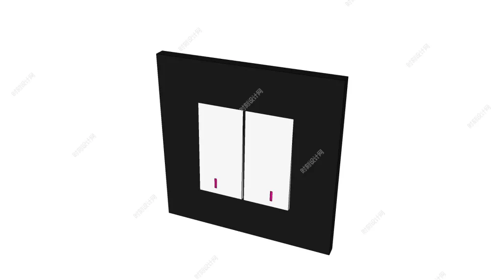 开关插座摄像头SU草图大师模型丨46个模型丨SKP+JPG丨50.81M