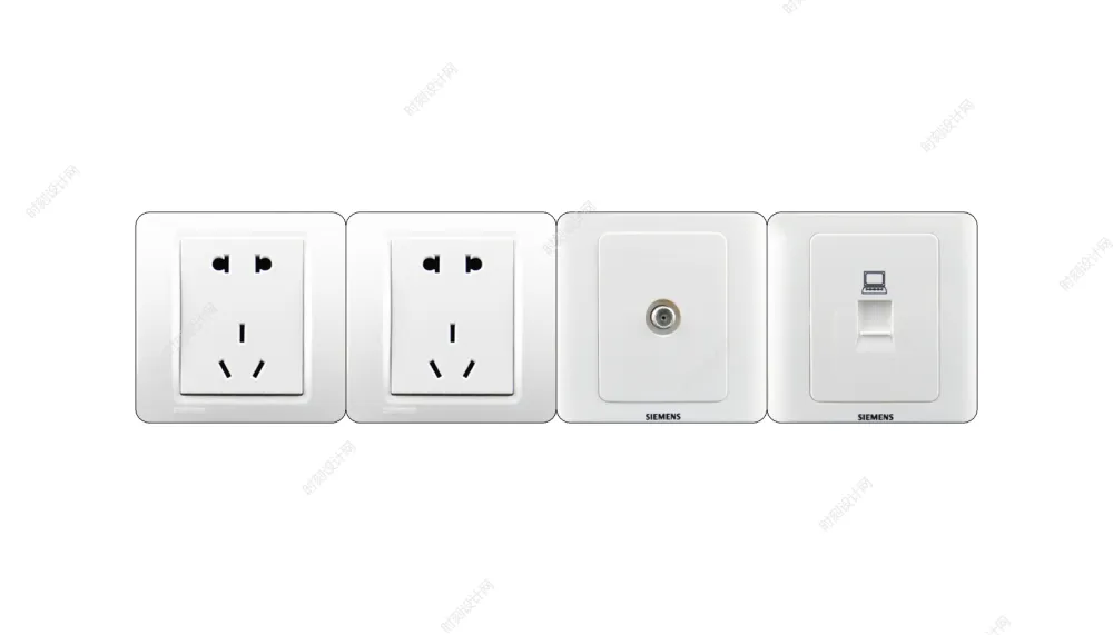 开关插座摄像头SU草图大师模型丨46个模型丨SKP+JPG丨50.81M