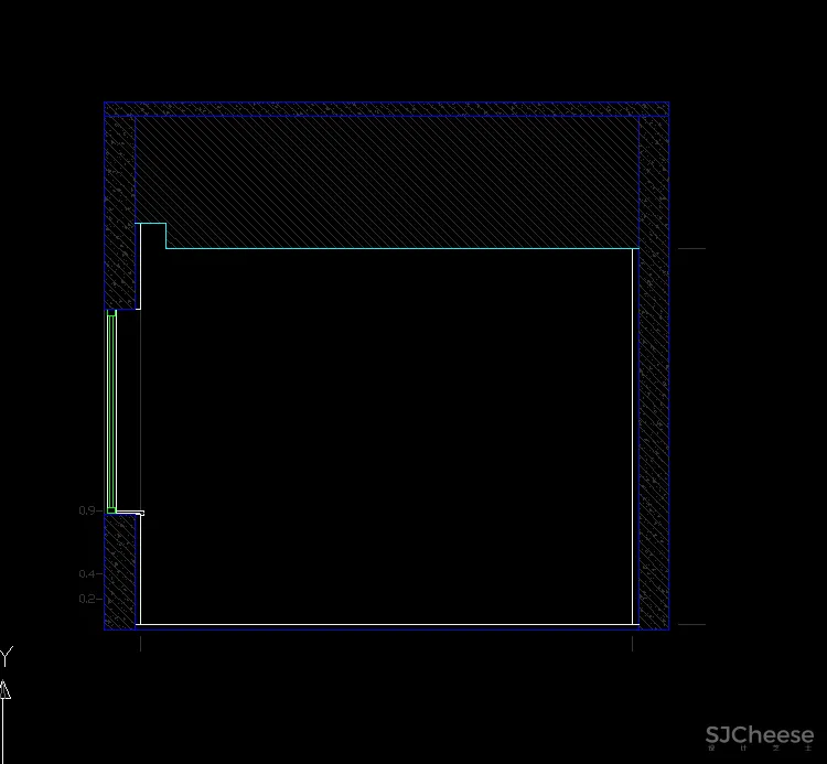 CAD动态图块图库合集丨平立面节点+字体填充家装家具工装室内设计素材