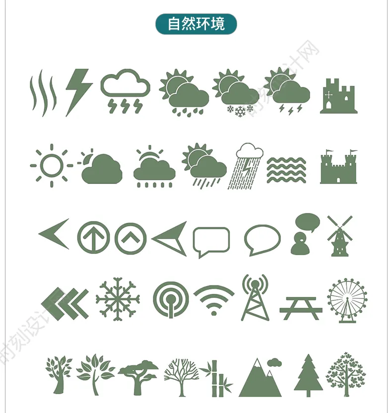 PSD分析图大全建筑景观流线区位图PS城市规划城规psd分层展板人群图标设计素材丨16.4G