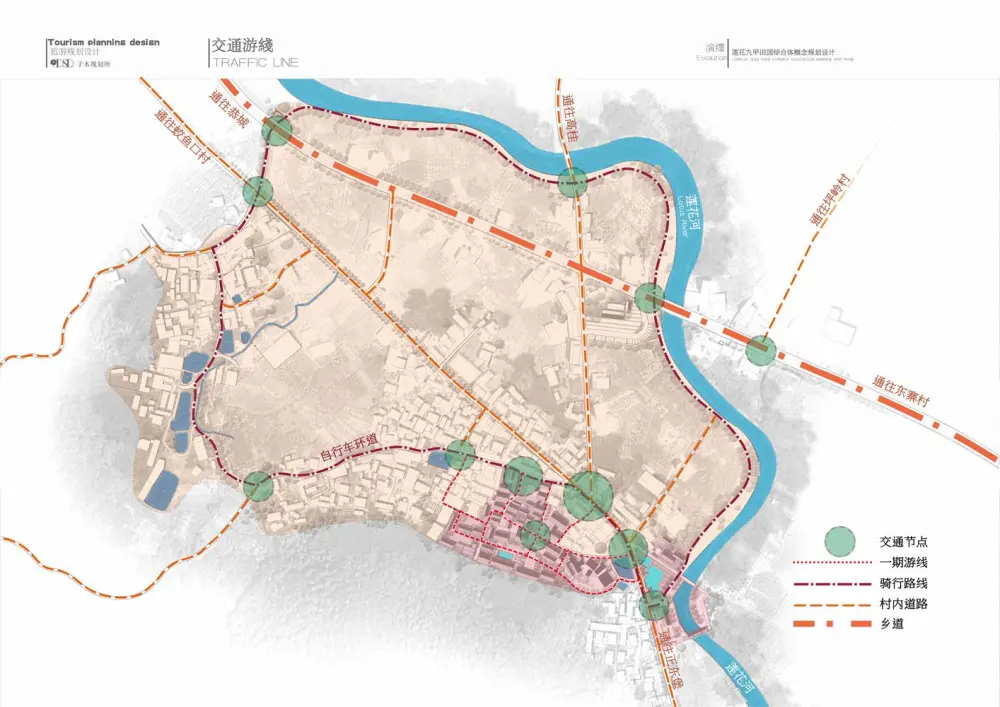 区位分析图PSD分层源文件园林景观建筑前期人文地理地块竞赛风设计素材丨52套PSD格式丨4G