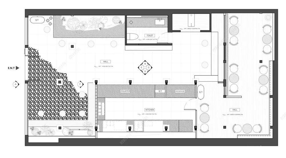 咖啡甜品店网红店平面方案合集丨260张图片丨61.5M