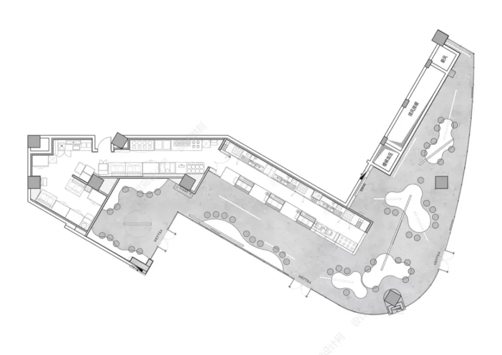 咖啡甜品店网红店平面方案合集丨260张图片丨61.5M
