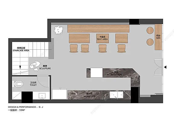 咖啡甜品店网红店平面方案合集丨260张图片丨61.5M