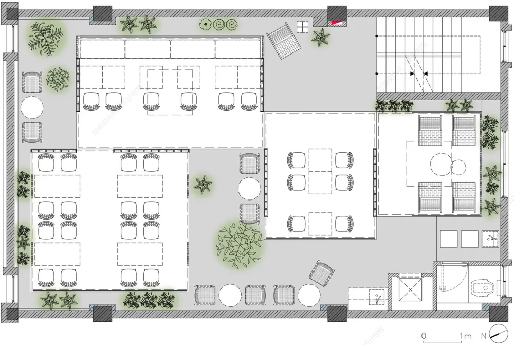 咖啡甜品店网红店平面方案合集丨260张图片丨61.5M