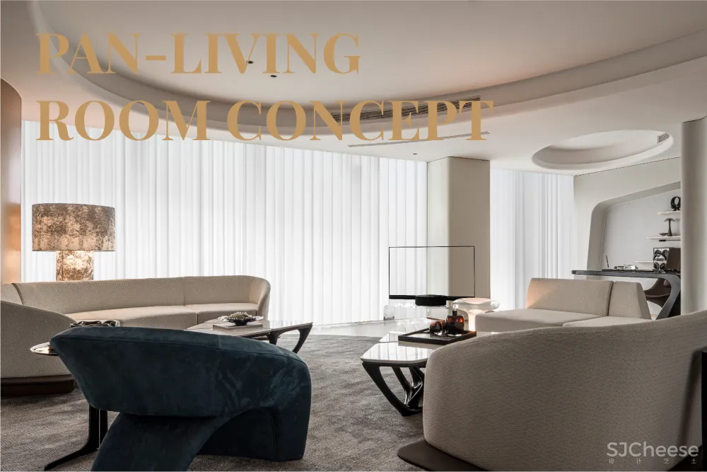 天投X锐度设计 | 天投·独角兽岛样板间:湖域艺术,岛向未来