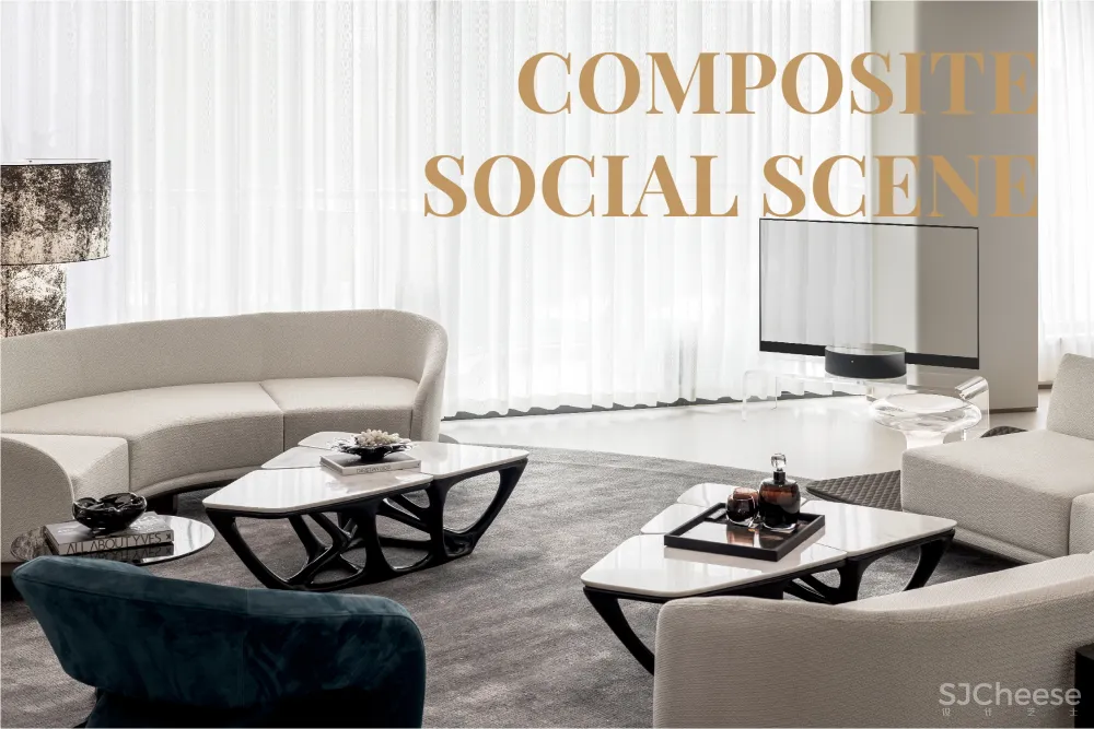 天投X锐度设计 | 天投·独角兽岛样板间:湖域艺术,岛向未来