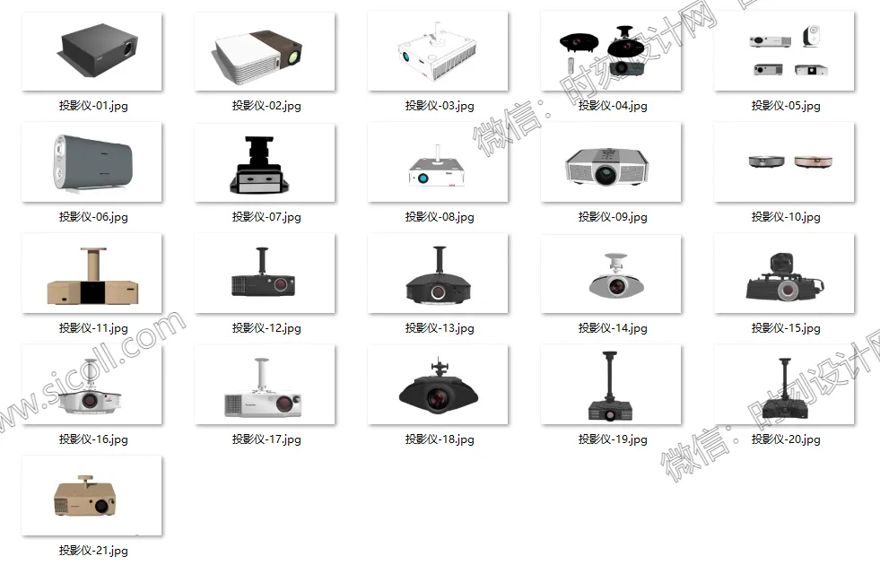 300个工装电器SU模型大合集丨电脑电视打印机电器投影空调饮水机插座丨SKP格式丨1.2G