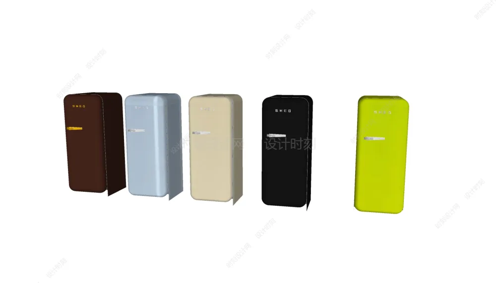 300个工装电器SU模型大合集丨电脑电视打印机电器投影空调饮水机插座丨SKP格式丨1.2G