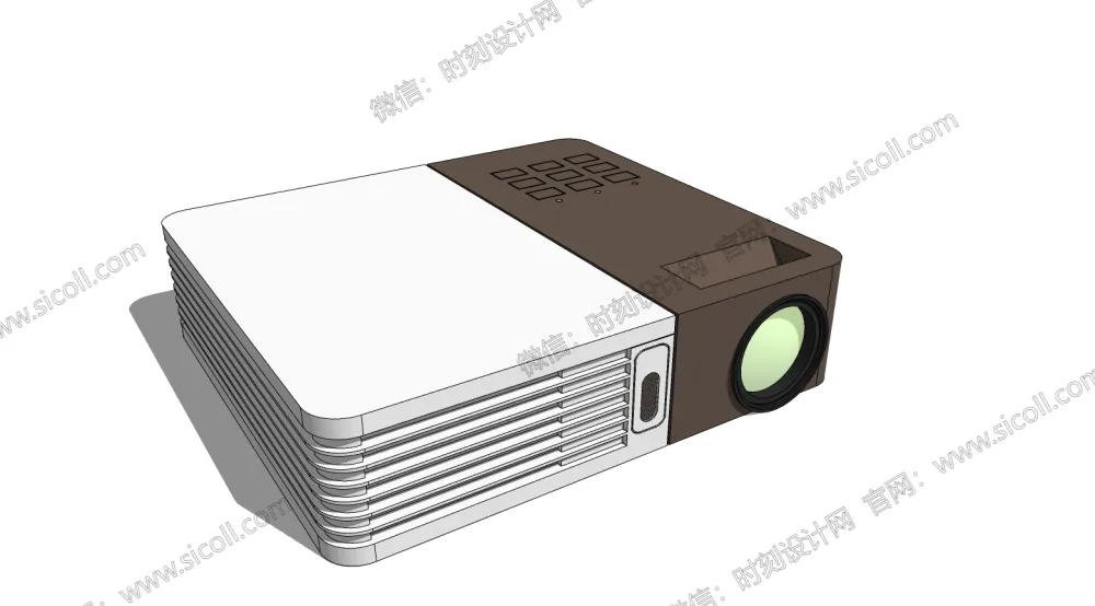 300个工装电器SU模型大合集丨电脑电视打印机电器投影空调饮水机插座丨SKP格式丨1.2G