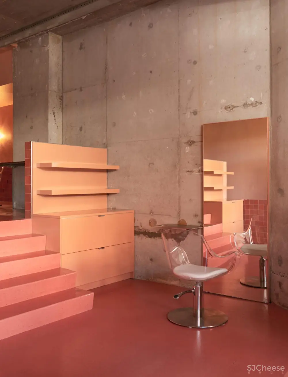 粉色与扭曲:COV 悉尼顶级美发沙龙(莫斯曼) by coffeyhallett.