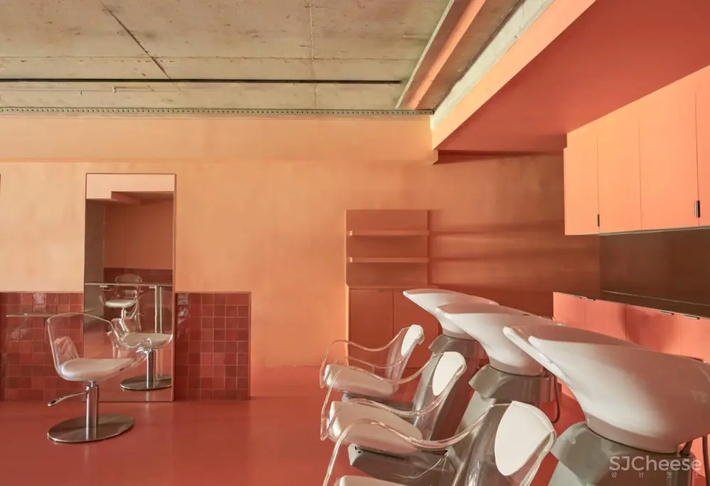 粉色与扭曲:COV 悉尼顶级美发沙龙(莫斯曼) by coffeyhallett.