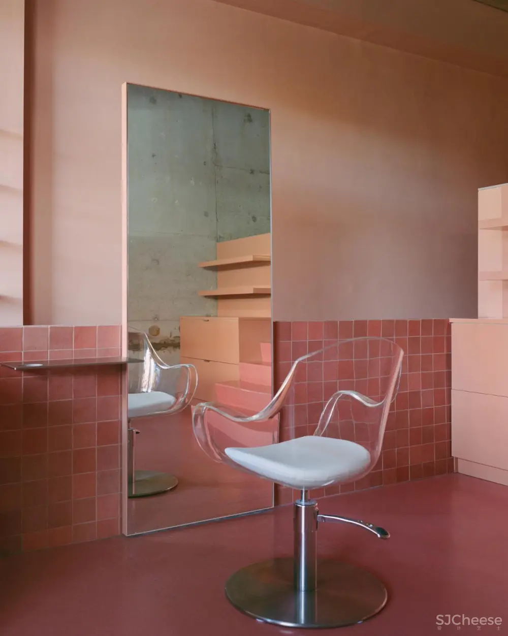 粉色与扭曲:COV 悉尼顶级美发沙龙(莫斯曼) by coffeyhallett.