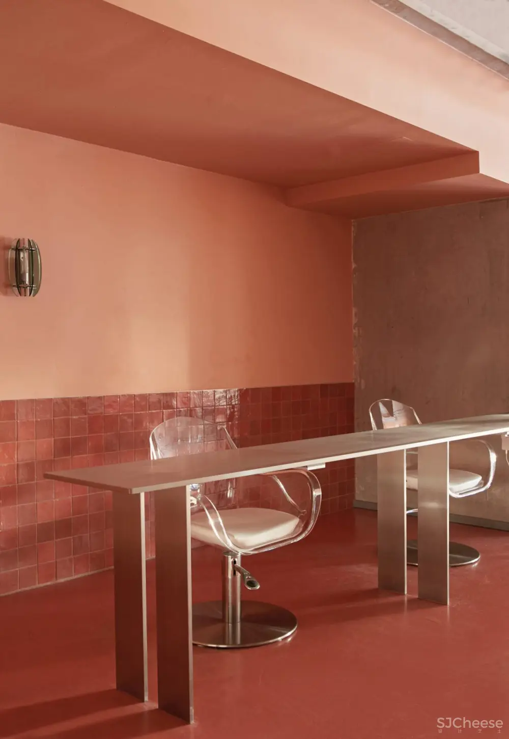 粉色与扭曲:COV 悉尼顶级美发沙龙(莫斯曼) by coffeyhallett.