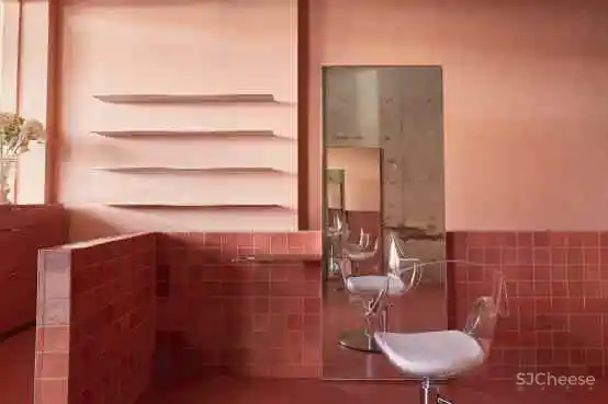 粉色与扭曲:COV 悉尼顶级美发沙龙(莫斯曼) by coffeyhallett.