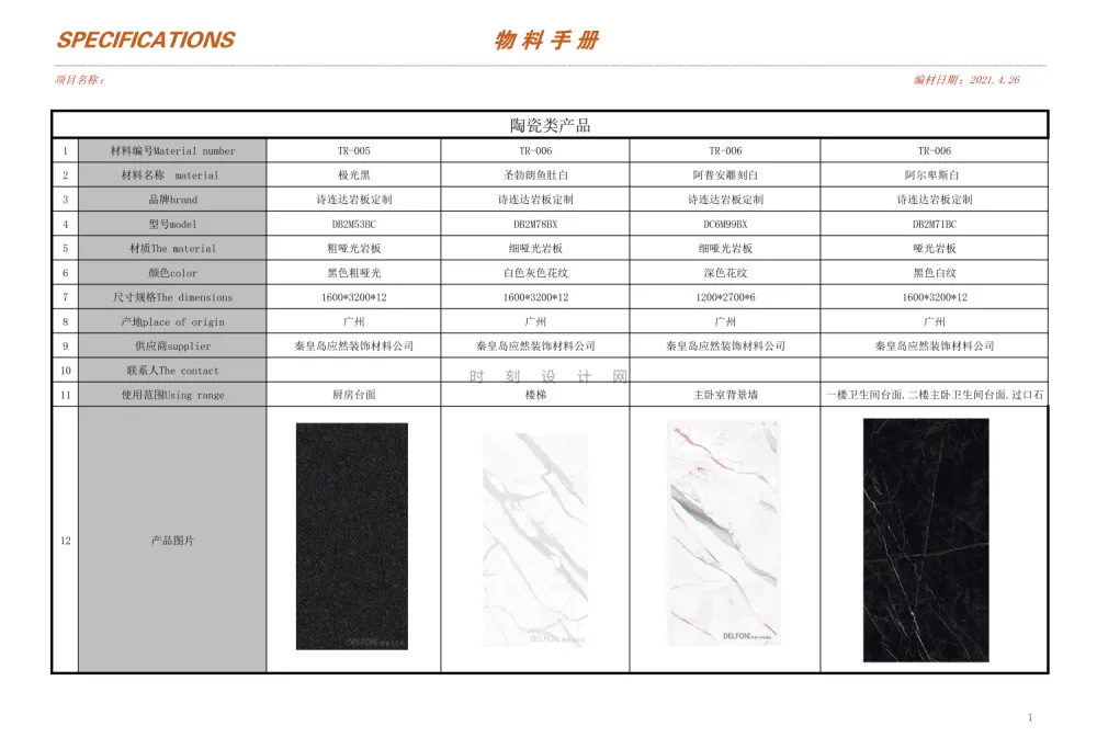 从设计到落地！全流程全案设计施工交付系统，需求表+合同+物料表+效果图+施工图！