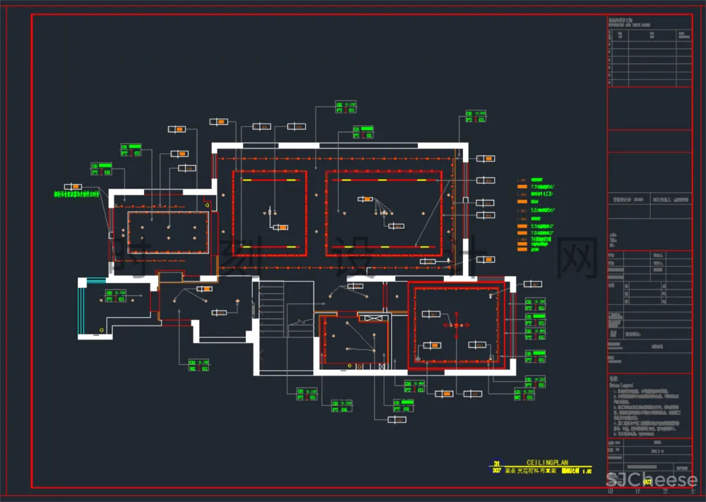 从设计到落地！全流程全案设计施工交付系统，需求表+合同+物料表+效果图+施工图！