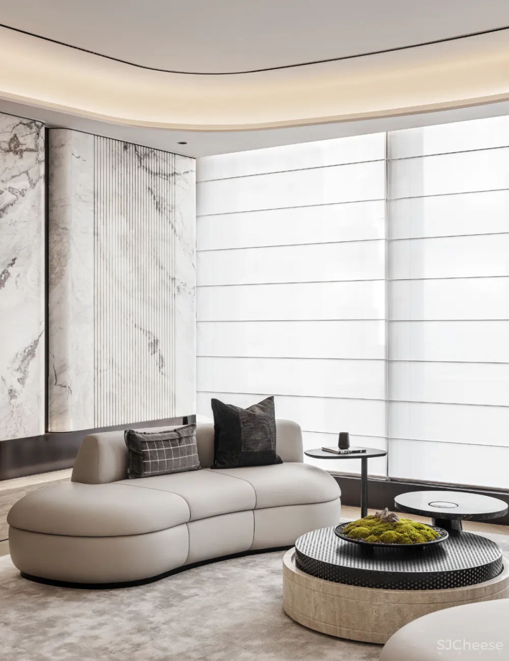 零次方设计 | 云端大平层 演绎低奢都会生活