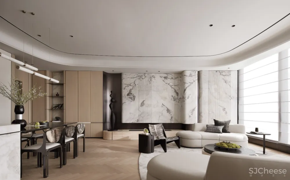 零次方设计 | 云端大平层 演绎低奢都会生活