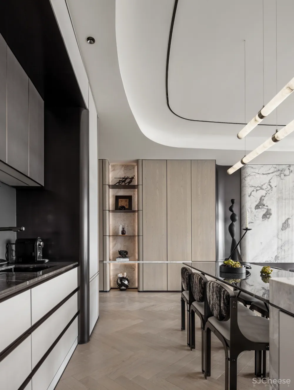 零次方设计 | 云端大平层 演绎低奢都会生活