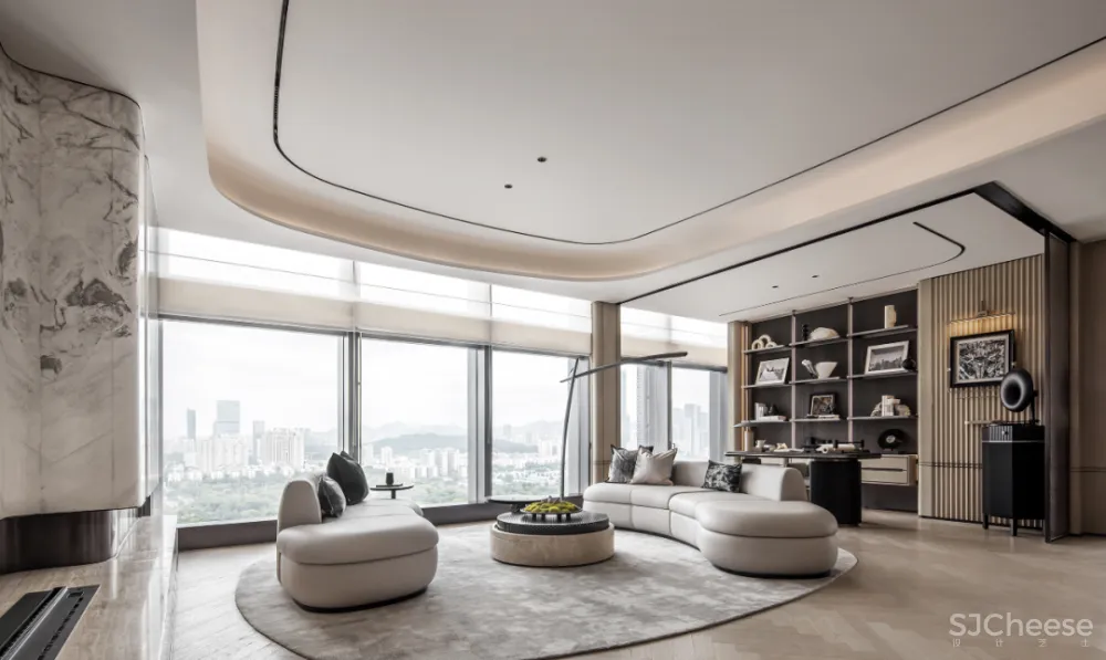 零次方设计 | 云端大平层 演绎低奢都会生活