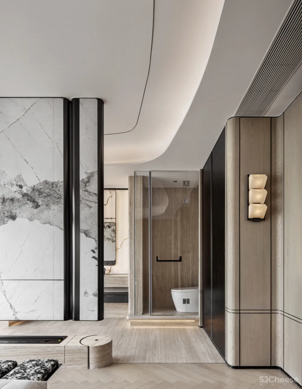 零次方设计 | 云端大平层 演绎低奢都会生活