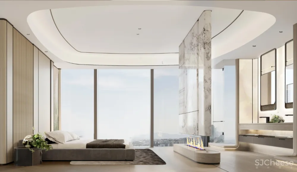 零次方设计 | 云端大平层 演绎低奢都会生活