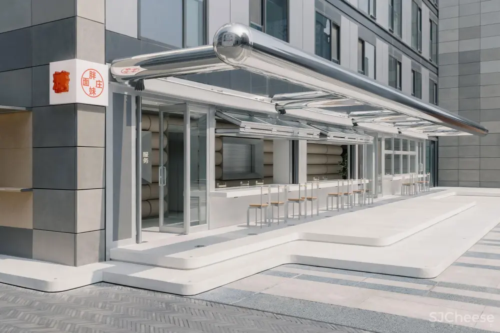 胖妹面庄,波普艺术的灵感触动极简主义面馆