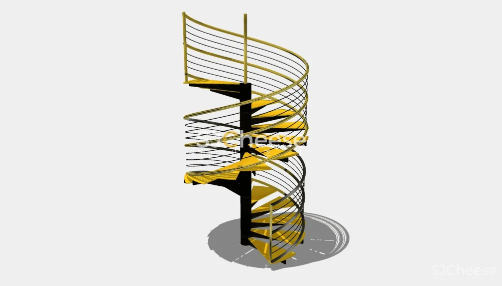 楼梯合集182个SU模型造型简约欧式现代楼梯旋转装修别墅楼梯丨SKP格式丨288M