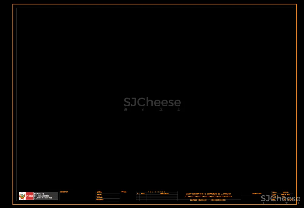 家装工装设计CAD图框，国外创意CAD图框42套丨DWG丨2.86M
