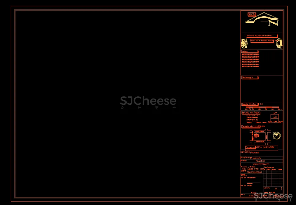 家装工装设计CAD图框，国外创意CAD图框42套丨DWG丨2.86M