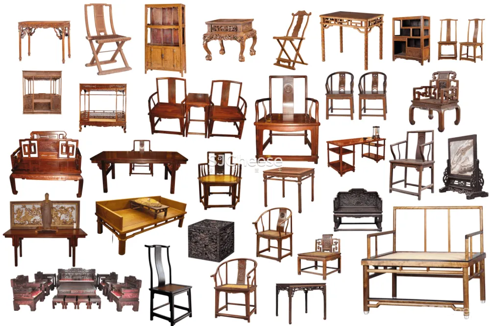 室内设计彩平彩立图PSD图块合集家具洁具沙发座椅床柜铺装厨卫电器丨14大类 3.2G