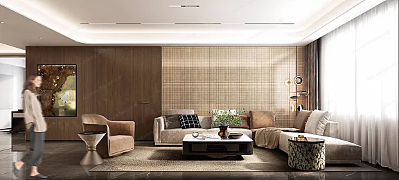 仁恒公园世纪E户型软装设计方案|深圳三石SZSD