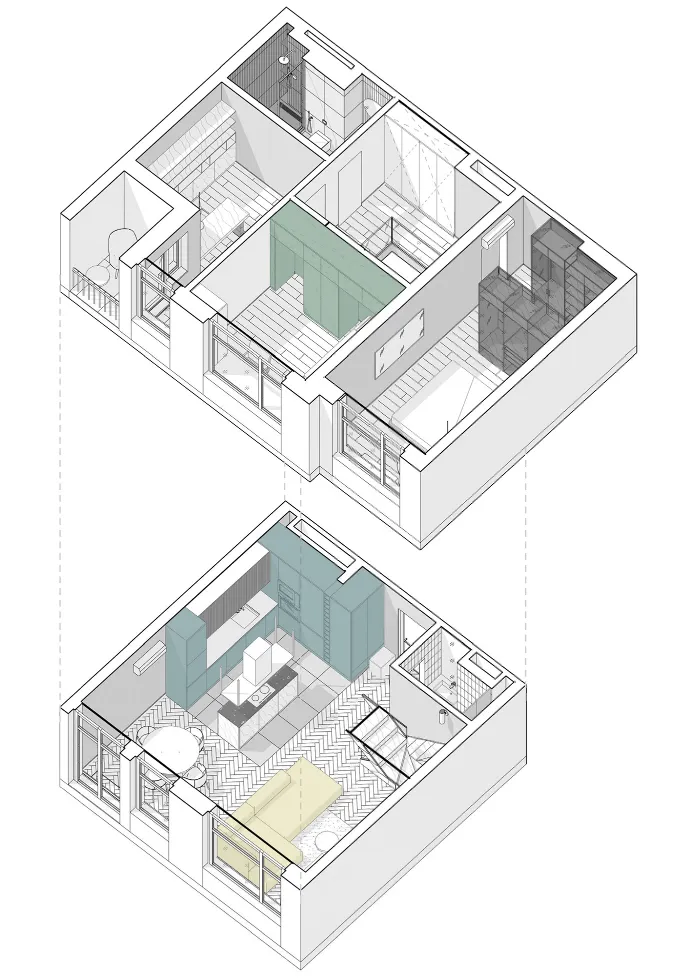 Kyiv.Ukraine现代公寓