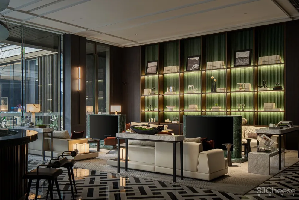 越秀X锐度 | 越秀·湖与白营销中心：湖居生活的留白