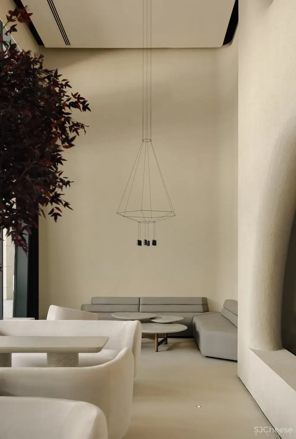 20250418135313348 迪拜极简主义餐厅,Hplace Cafeteria极简与质感的完美融合