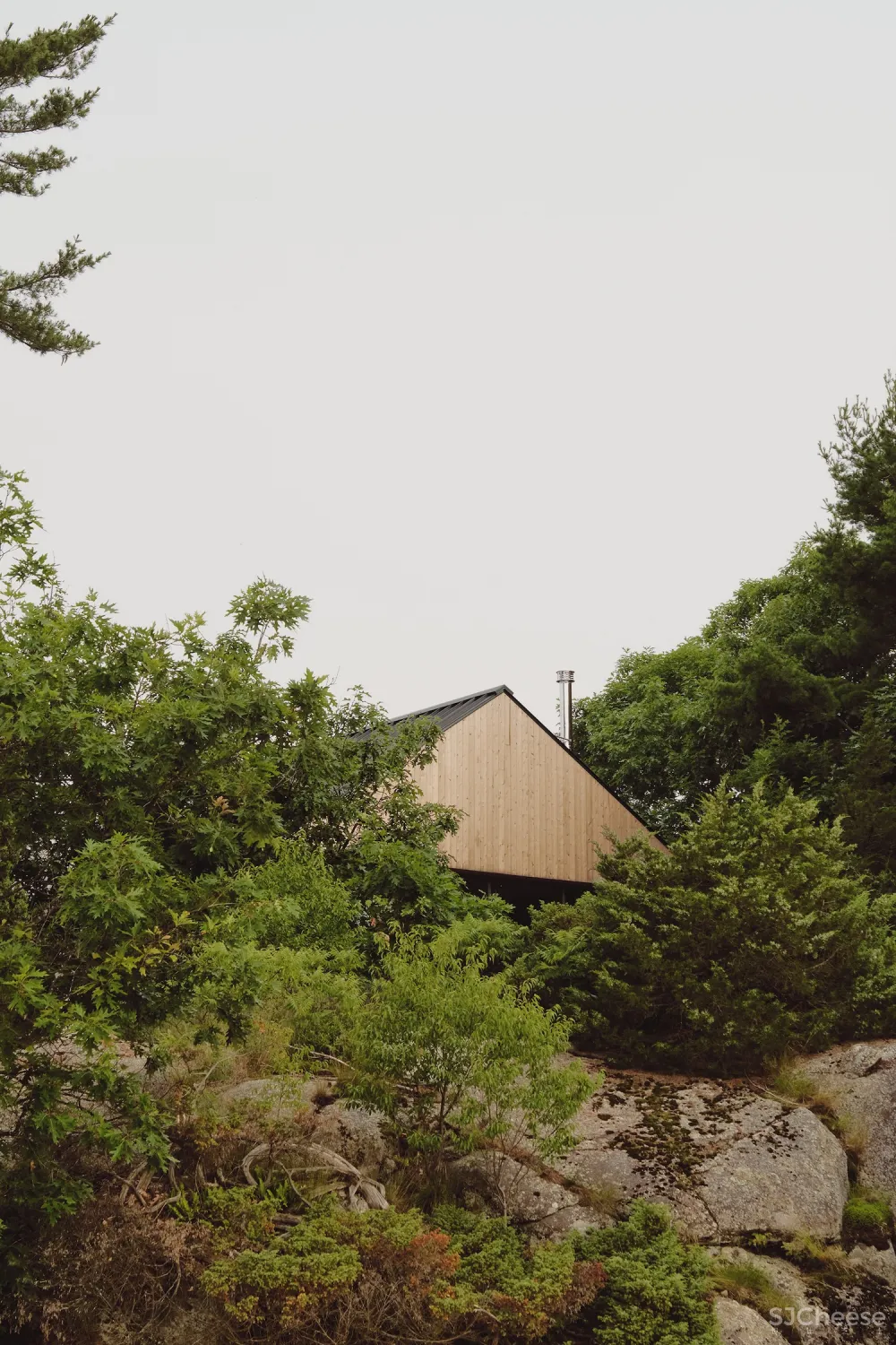 20250425091649337 诗意栖居:加拿大松岛小屋的自然与艺术融合之旅