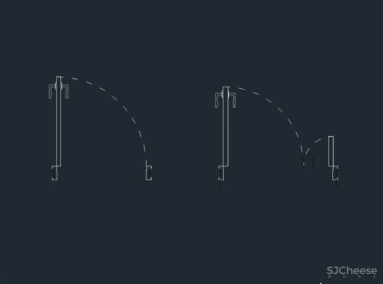 室内设计CAD动态图库家具家电厨卫门窗平立面合集